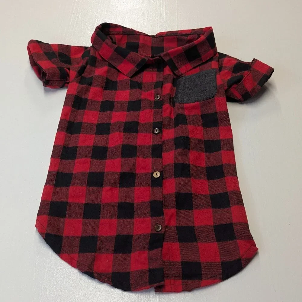 Two Size XL Christmas Dog Shirts
